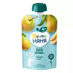 Пюре 90г ФрутоНяня груша