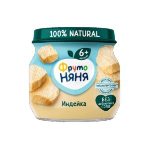 Пюре мясное 80г Фруто няня индейка