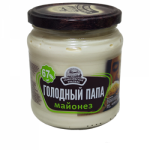 Майонез 67% 430г Голодный папа [8]
