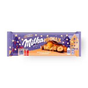 Шоколад 270г Милка МММАХ с молоч. и карам. нач. и фундуком