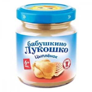 Пюре 100г Бабушкино лукошко цыпленок