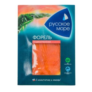 Филе форели с/с нарезка 120г (Русское море)