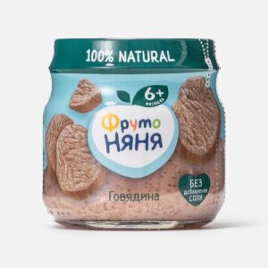 Пюре 80г ФрутоНяня говядина [12]