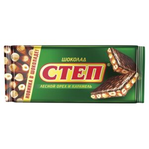 Шоколад 80г Степ лесной орех (Славянка КФ) [15]