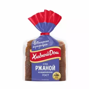 Хлеб 400г Ржаной (Хлебный дом)