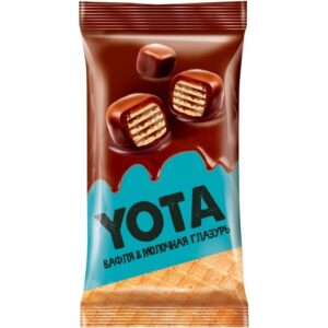 Драже 40г Yota вафля в молочно-шоколадной глазури