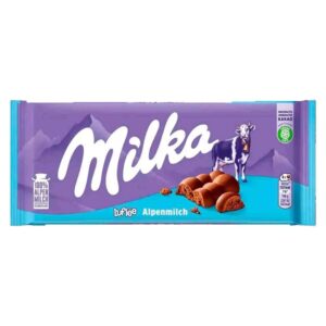 Шоколад молочный Милка Альпен Милк Luflee 90г