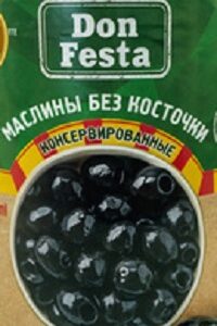 Маслины 300мл Don festa