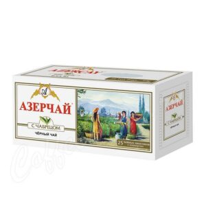 Чай черный с чабрецом 25пак Азерчай