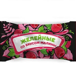 Конфеты желейные 3,5кг малина КФ Новгородская