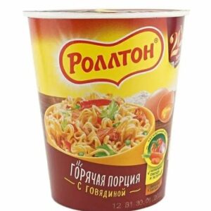 Лапша 70г Роллтон говядина