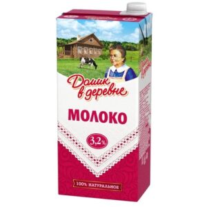 Молоко Домик в деревне