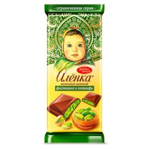 Шоколад Аленка фисташка и тесто катаифи 87г