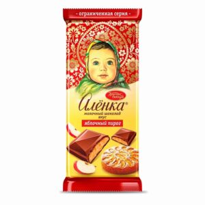 Шоколад Аленка печенье и корица с яблоком 87г