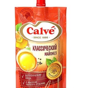 Майонез Кальве Классический сашет 50% 400г