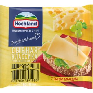 Сыр плавленный Хохланд маасдам 150г