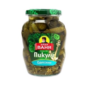 Огурцы маринованные Дядя Ваня Одесские пикули 350г